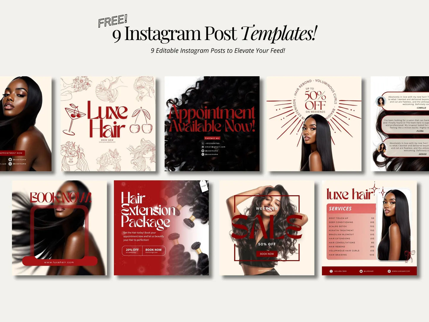 Website The Braid Expert - Modèle 100% Personnalisable