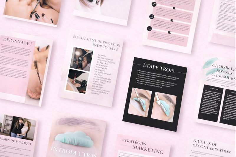 Ebook Rehaussement de cils