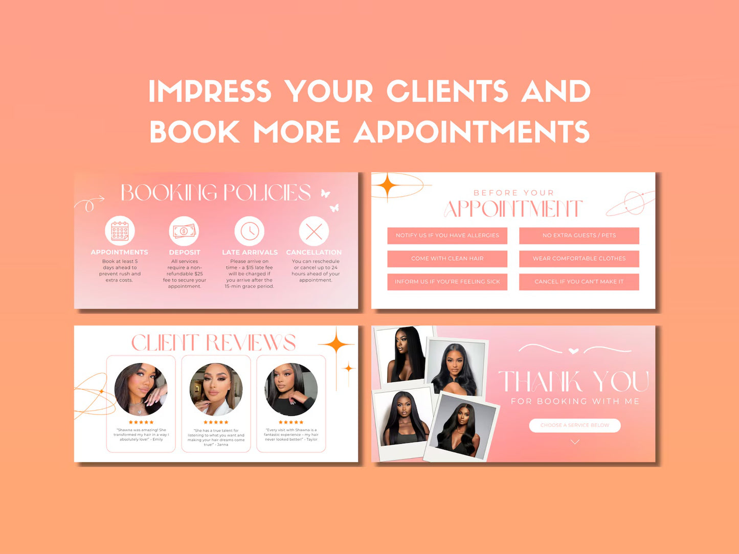 Website Dreamy Glow - Modèle 100% Personnalisable