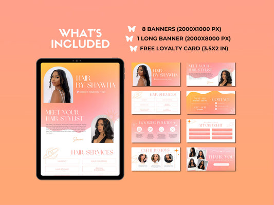 Website Dreamy Glow - Modèle 100% Personnalisable