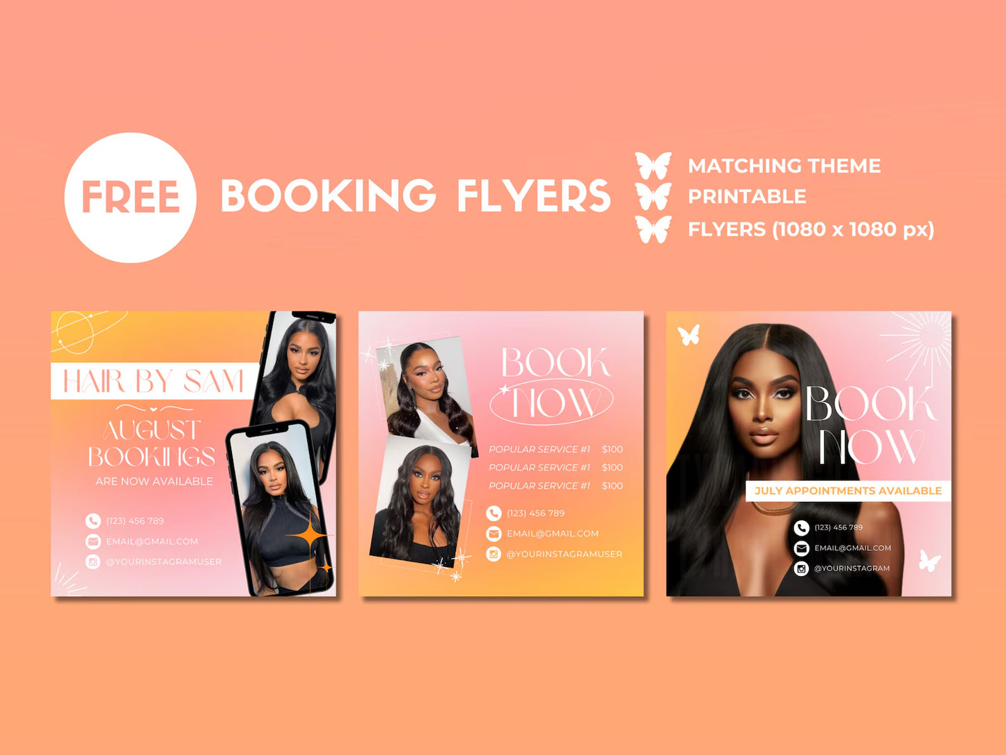 Website Dreamy Glow - Modèle 100% Personnalisable